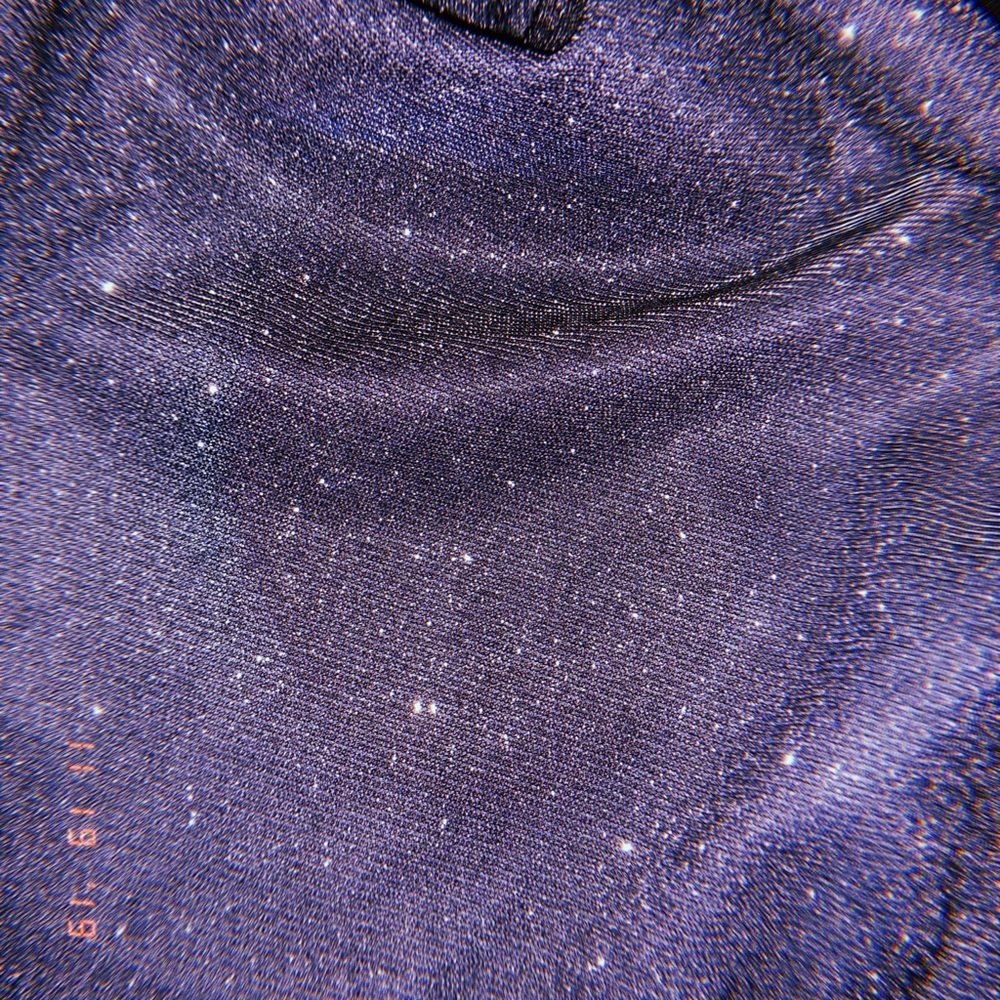 GLITTER AND SHINE “ICY BLUE” DURAG/HEAD SCARF